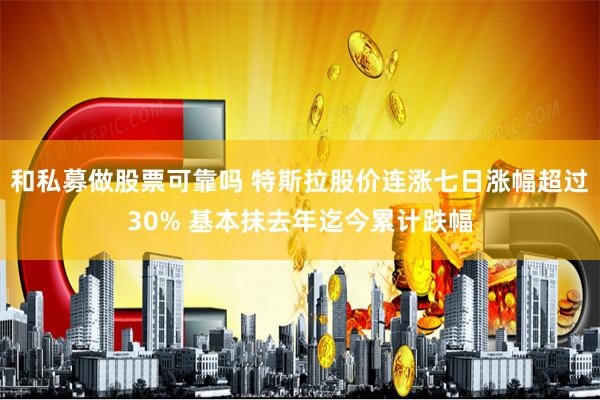 和私募做股票可靠吗 特斯拉股价连涨七日涨幅超过30% 基本抹去年迄今累计跌幅