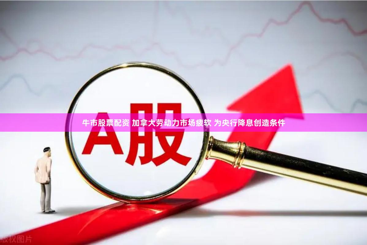 牛市股票配资 加拿大劳动力市场疲软 为央行降息创造条件