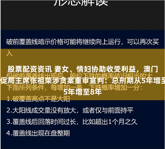 股票配资资讯 妻女、情妇协助收受利益，澳门前贸促局主席张祖荣涉贪案重审宣判：总刑期从5年增至8年